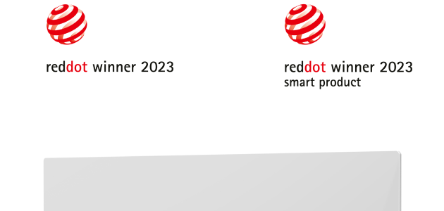 AENO Premium Eco Smart Heater saab Red Dot auhinna silmapaistva disaini ja innovatsiooni eest